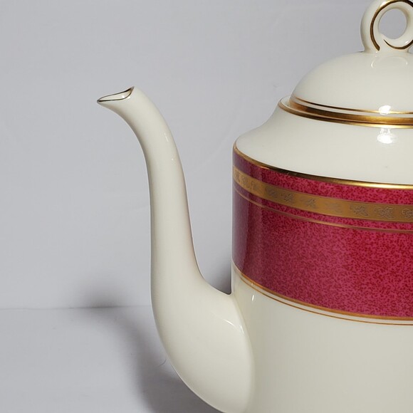 Oscar De La Renta Coffee Pot Imperial Ruby - Picture 5 of 7